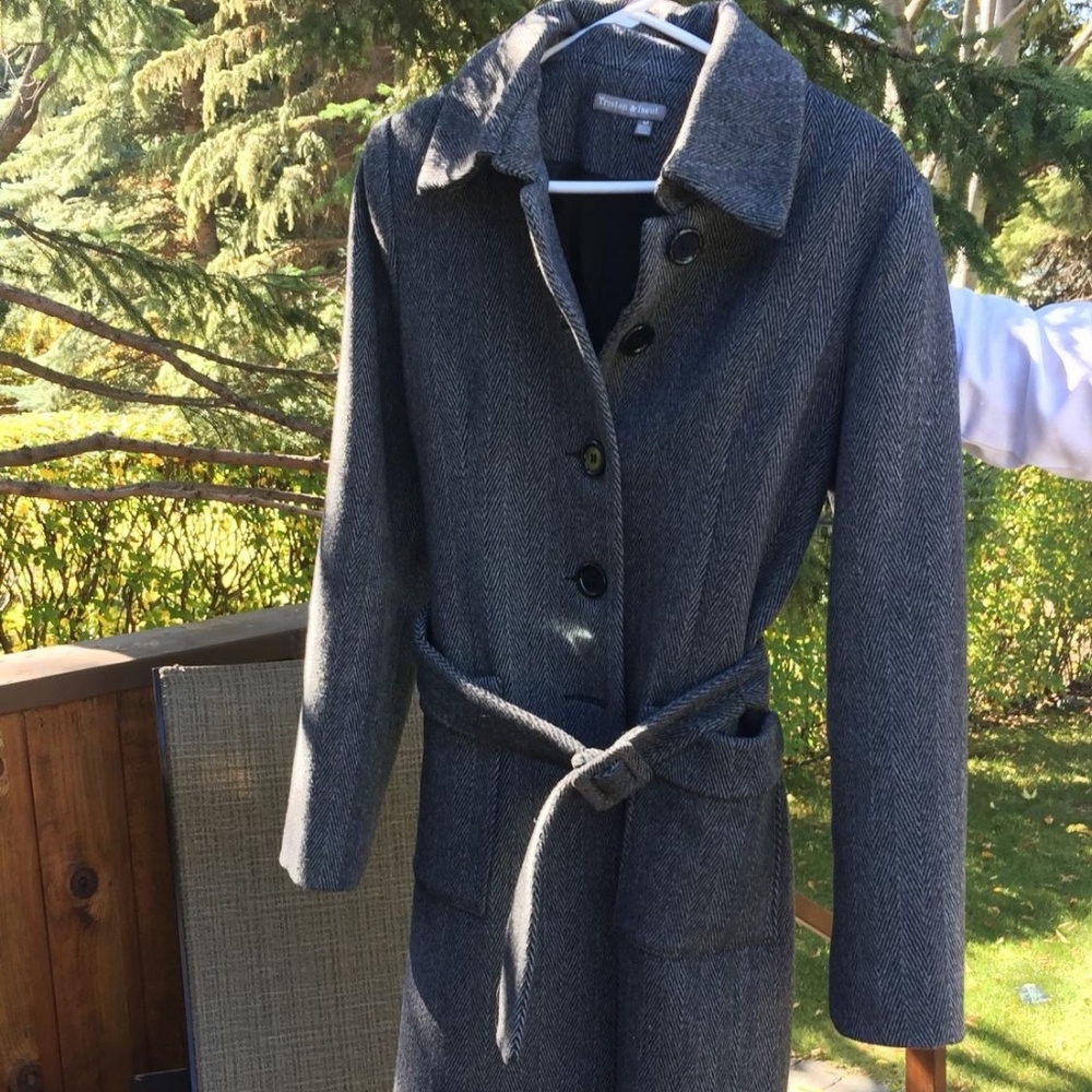 Tristan&Iseut Canadian wool coat - Size M